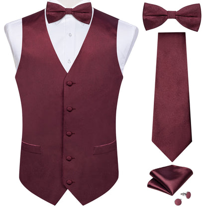 Classic Suit Vest Tie Set