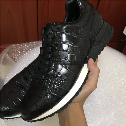 Full Leather Casual Sneakers