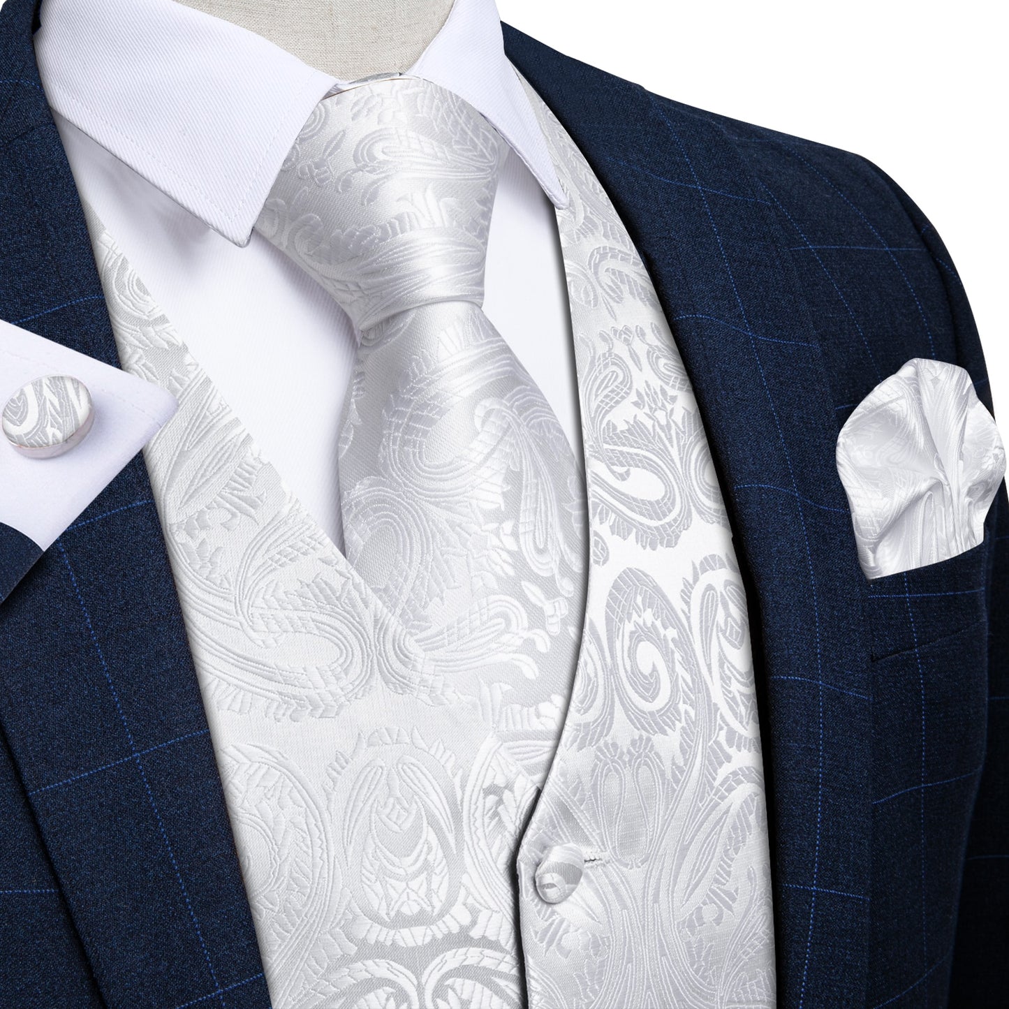 Classic Suit Vest Tie Set