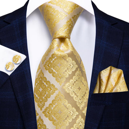 Plaid Silk Tie Set