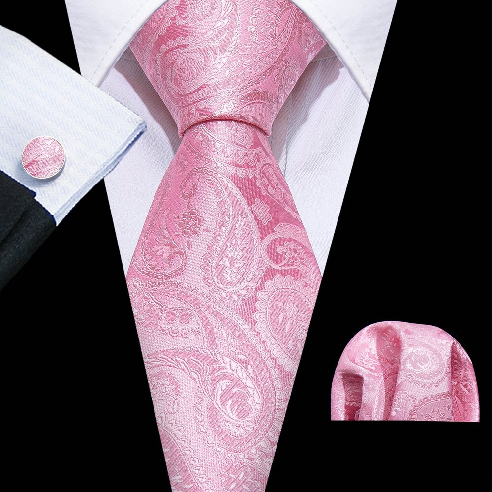 Floral Silk Tie Hanky Set