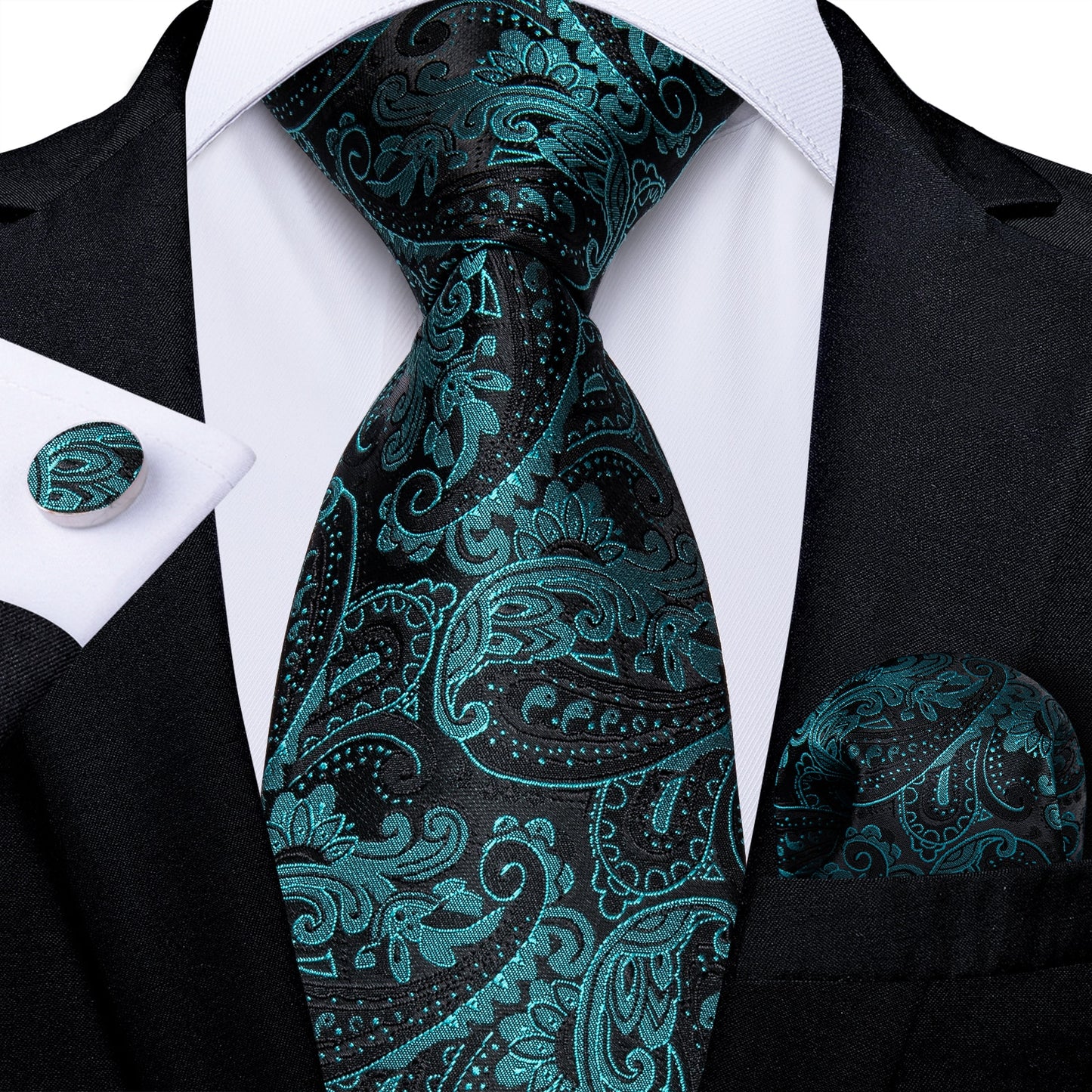 Fashion Paisley Tie Set