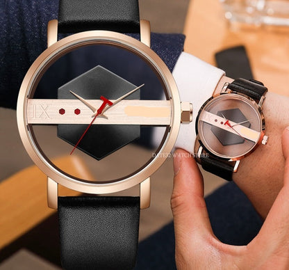 Creative Half Transparent Watch