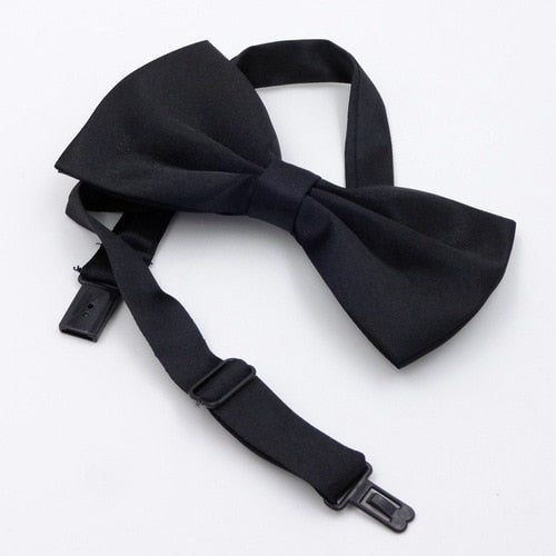 Elastic Suspender Bowtie Set