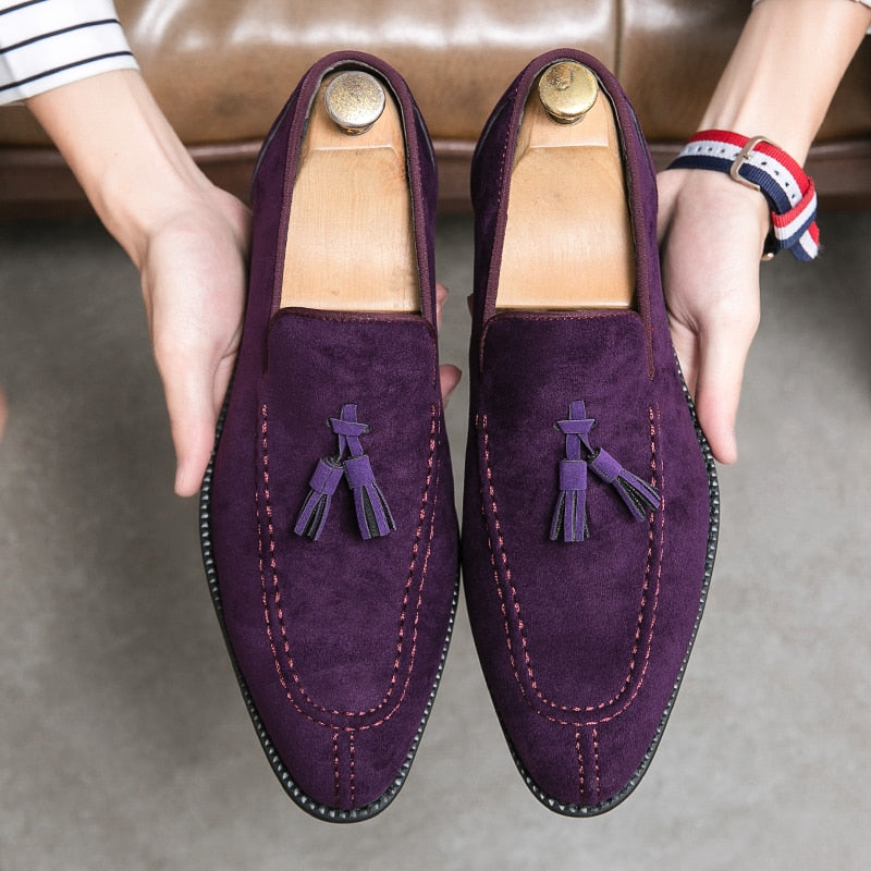 Men's Moccasin Style Oxford Shoes