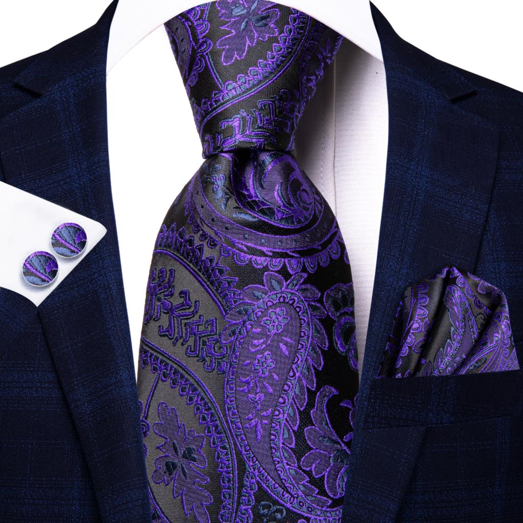 Business Silk Paisley Tie