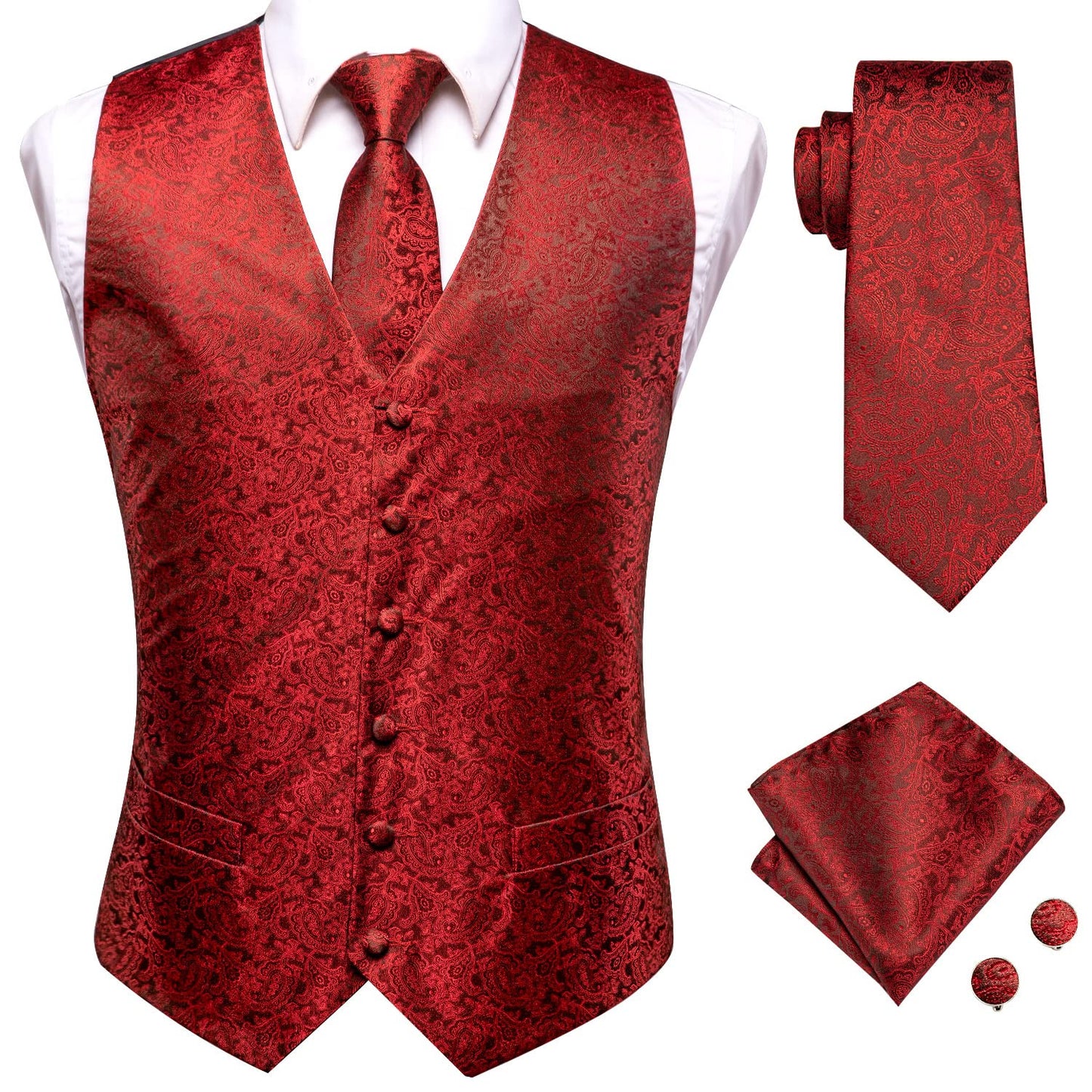 Formal Vest Tie Set