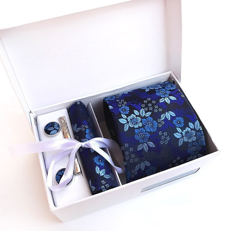 Men Ties Set Gift Box