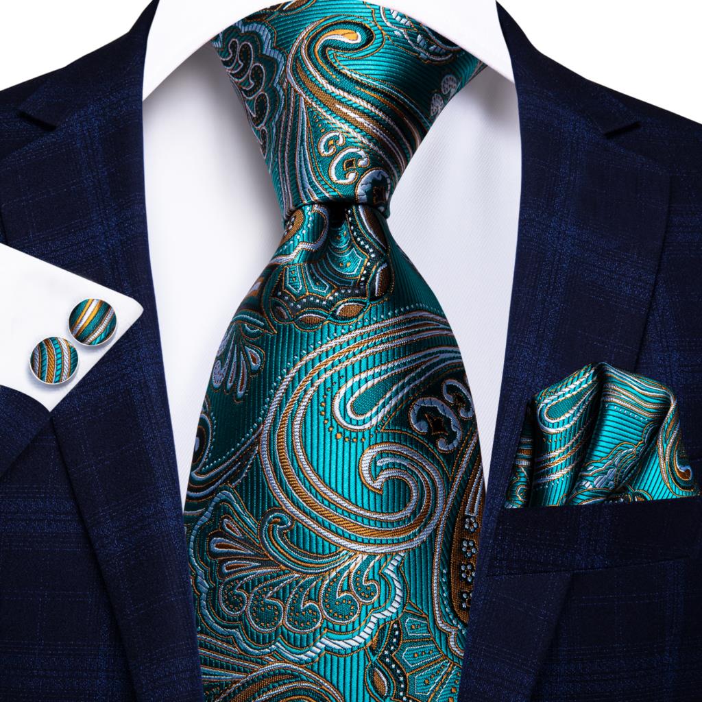 Business Silk Paisley Tie