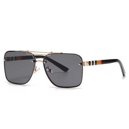 Punk Rimless Sunglasses