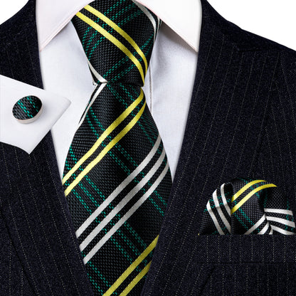 Striped Silk Tie Set