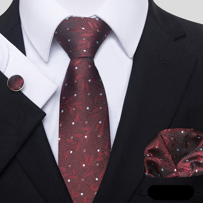 Classic Style Silk Tie Set