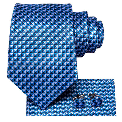 Blue Striped Novelty Tie