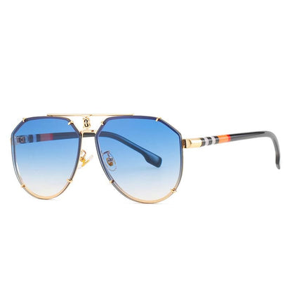 Punk Rimless Sunglasses