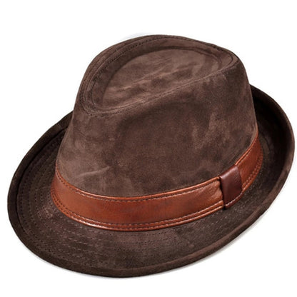 Suede Leather Cowboy Hat