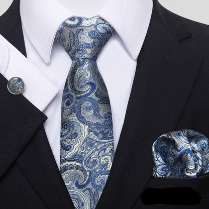 Classic Style Silk Tie Set