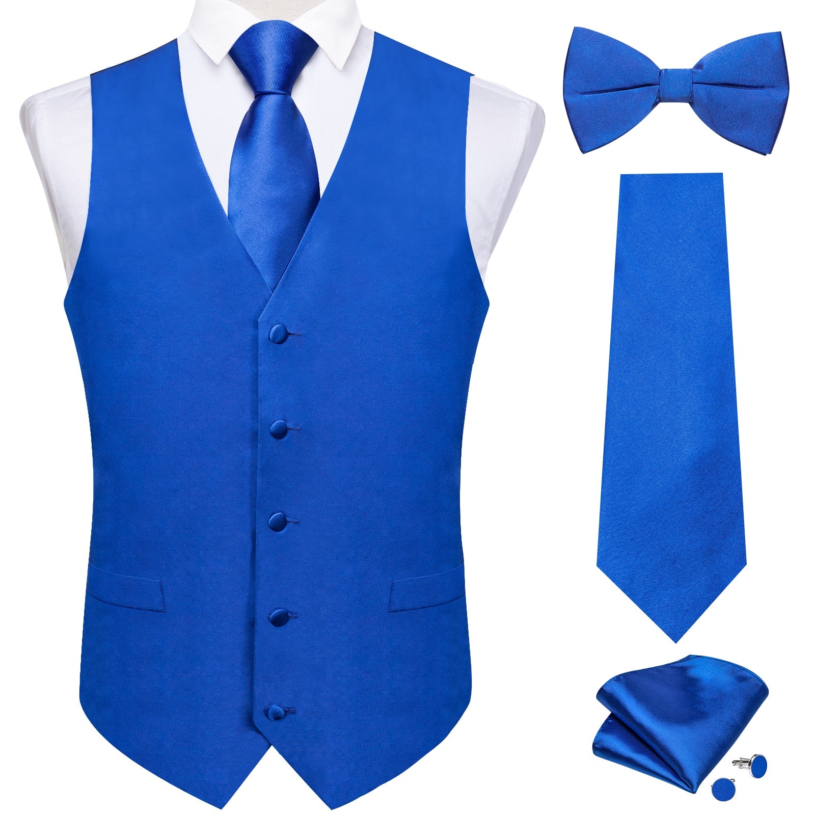 Classic Suit Vest Tie Set