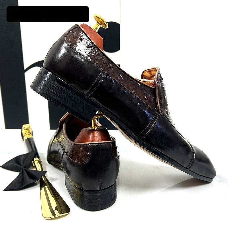 Black Coffee Loafer Shoes