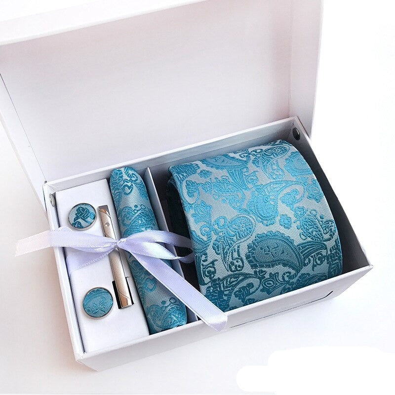 Men Ties Set Gift Box