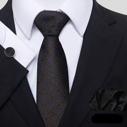 Classic Style Silk Tie Set