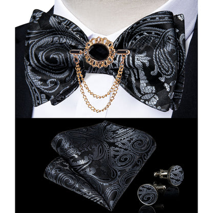 Exqusite Mens Self-tie Bowties Set