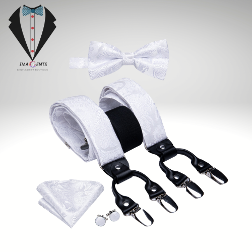 Adjustable Suspender & Bowtie