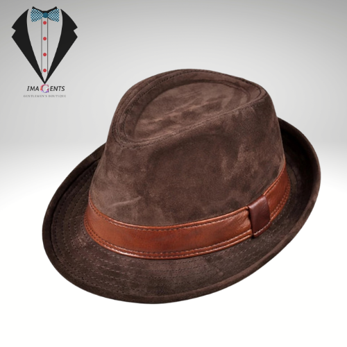 Suede Leather Cowboy Hat