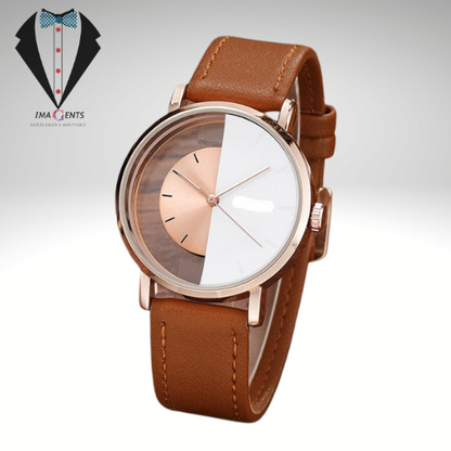 Creative Half Transparent Watch