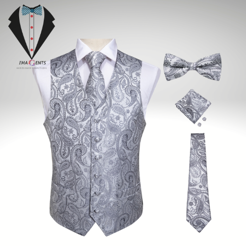 Classic Suit Vest Tie Set