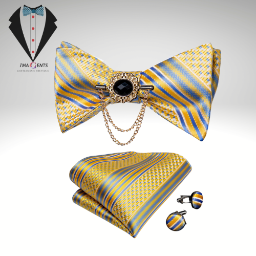 Exqusite Mens Self-tie Bowties Set