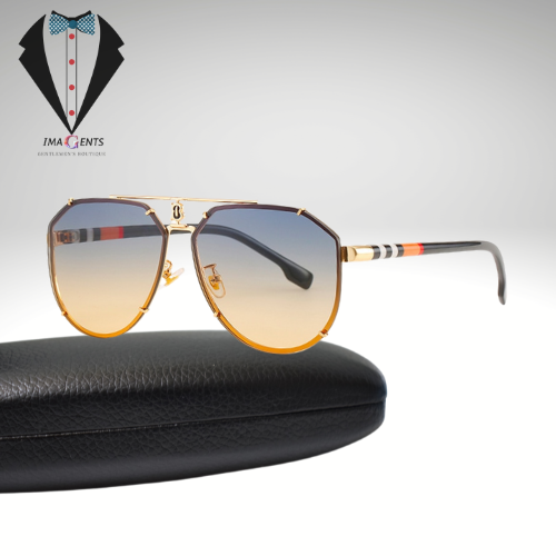 Punk Rimless Sunglasses