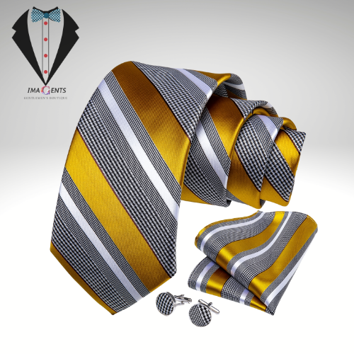 Luxury Striped Ties Set
