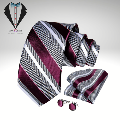 Fashion Striped Tie Set