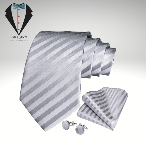 Designer Mens Silk Tie Set