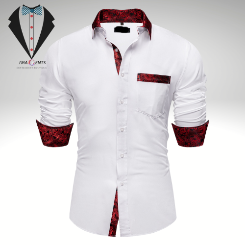 Mens Dress Shirt Long Sleeve