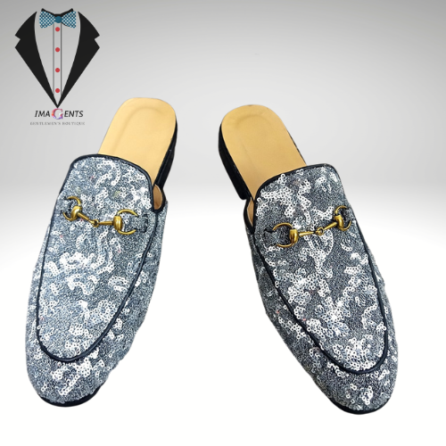 Fashion Sequin Half Shoes