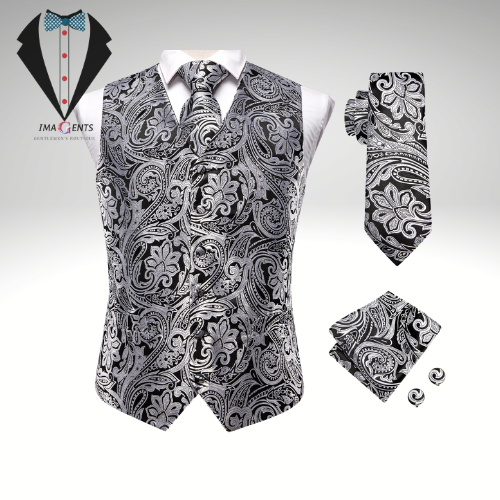 Formal Vest Tie Set