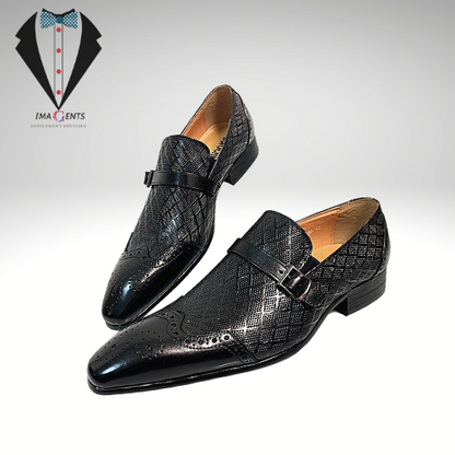 Wingtip Black Coffee Shoes